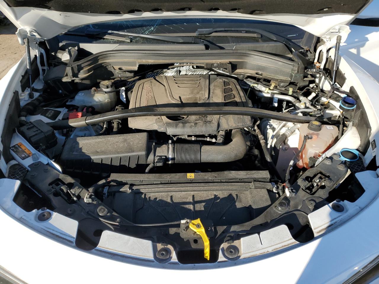 2019 Alfa Romeo Stelvio VIN ZASPAKBN7K7C50837 Copart auction photo, front end / side damage thumbnail 12