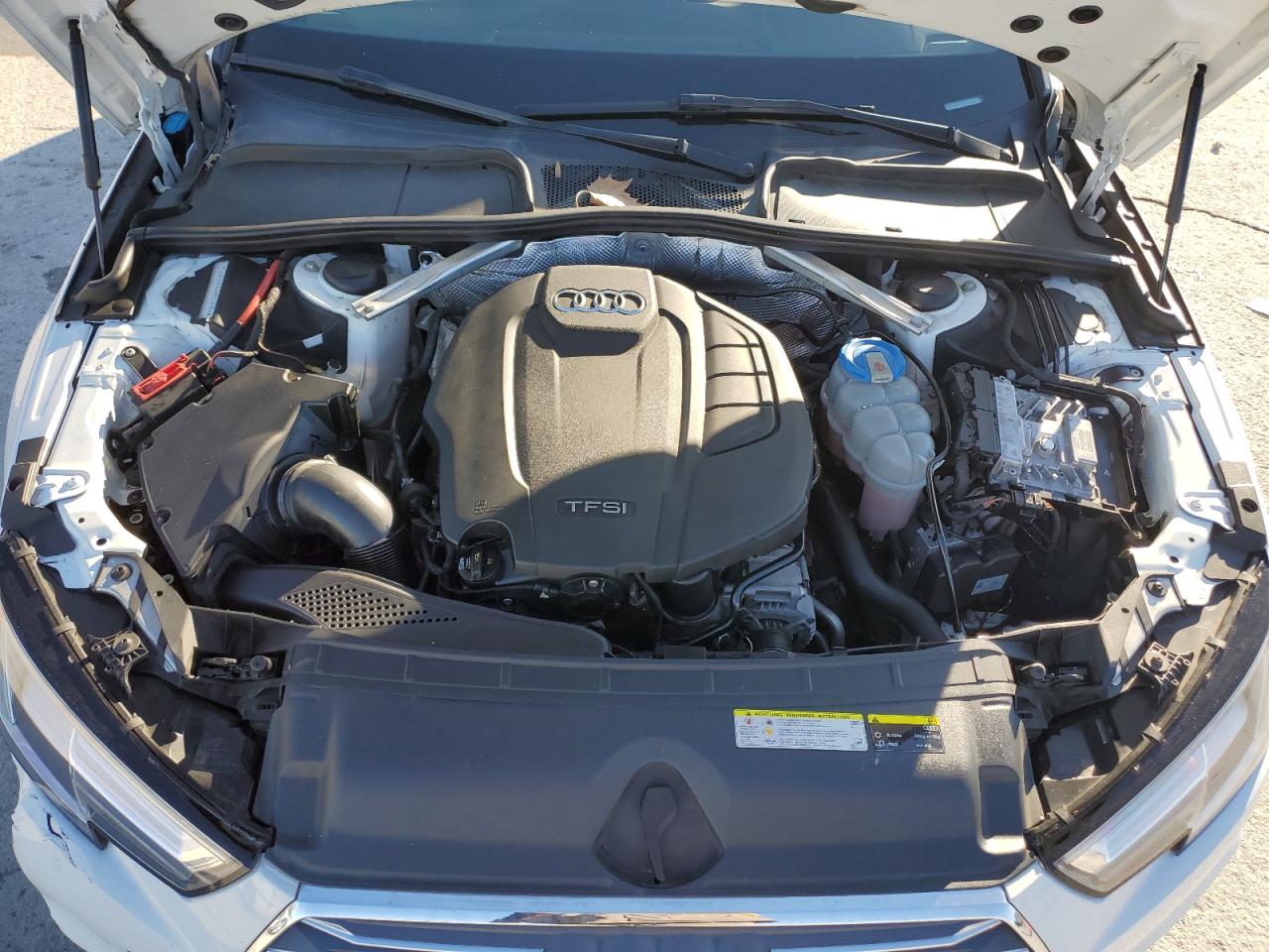 2017 Audi A4 VIN WAUENAF44HN018584 Copart auction photo, front end damage thumbnail 11