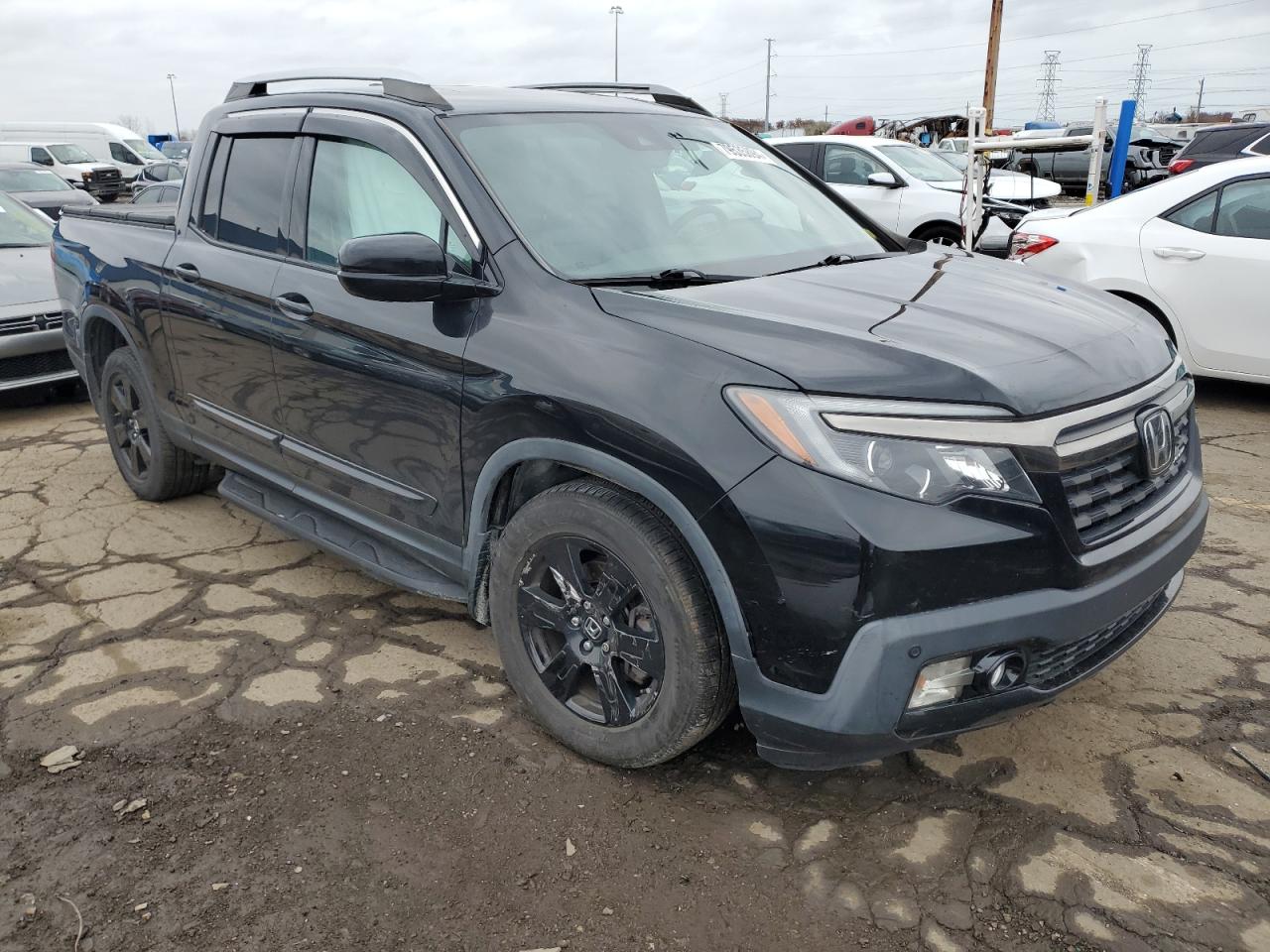 2018 Honda Ridgeline VIN 5FPYK3F86JB012644 Copart auction photo, front end / undercarriage damage thumbnail 4
