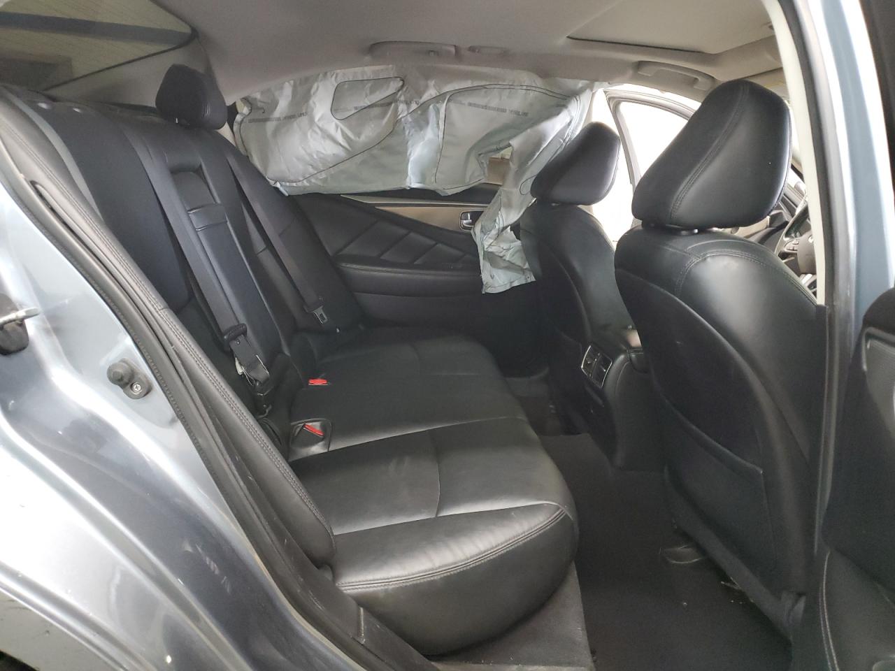 2015 Infiniti Q50 VIN JN1BV7AR1FM403148 Copart auction photo, side damage thumbnail 10