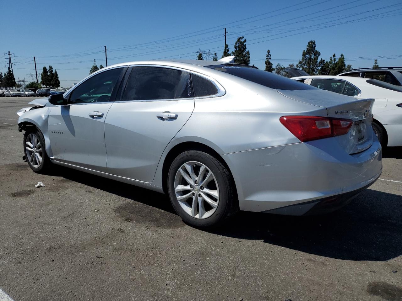 2017 Chevrolet Malibu VIN 1G1ZE5ST3HF207318 Copart auction photo, front end damage thumbnail 2