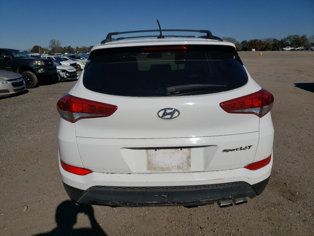 2017 Hyundai Tucson VIN KM8J33A21HU279150 Copart auction photo, undercarriage damage thumbnail 6