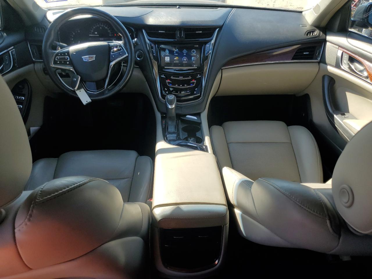 2015 Cadillac CTS VIN 1G6AR5S39F0111110 Copart auction photo, front end / side damage thumbnail 8