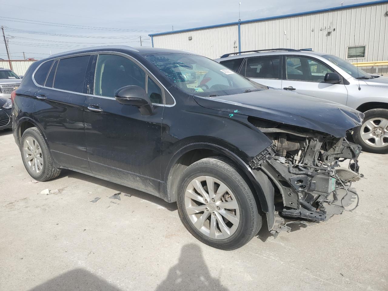 2017 Buick Envision VIN LRBFXBSAXHD053055 Copart auction photo, front end / minor dent/scratches damage thumbnail 4