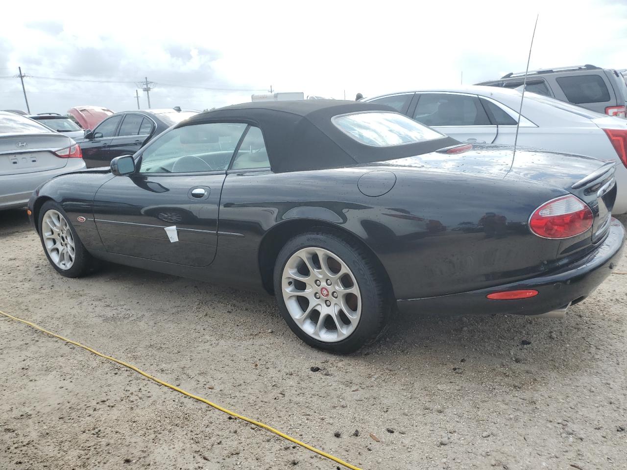 2001 Jaguar XKR VIN SAJDA42B91PA12780 Copart auction photo, water/flood damage thumbnail 2