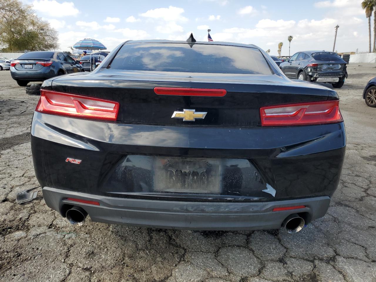 2016 Chevrolet Camaro VIN 1G1FB1RS1G0156985 Copart auction photo, all over damage thumbnail 6