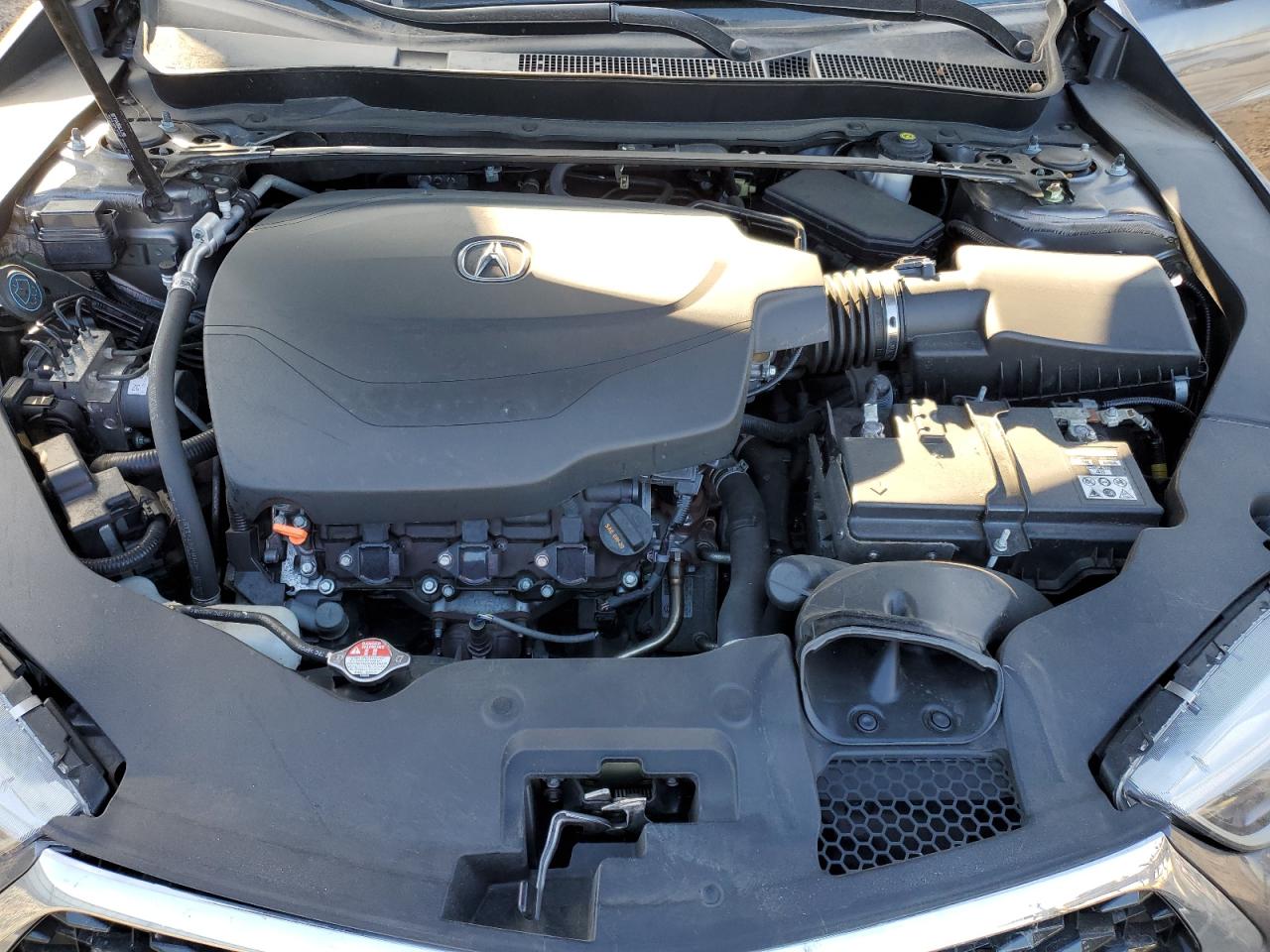 2019 Acura TLX VIN 19UUB2F49KA010008 Copart auction photo, front end / undercarriage damage thumbnail 13