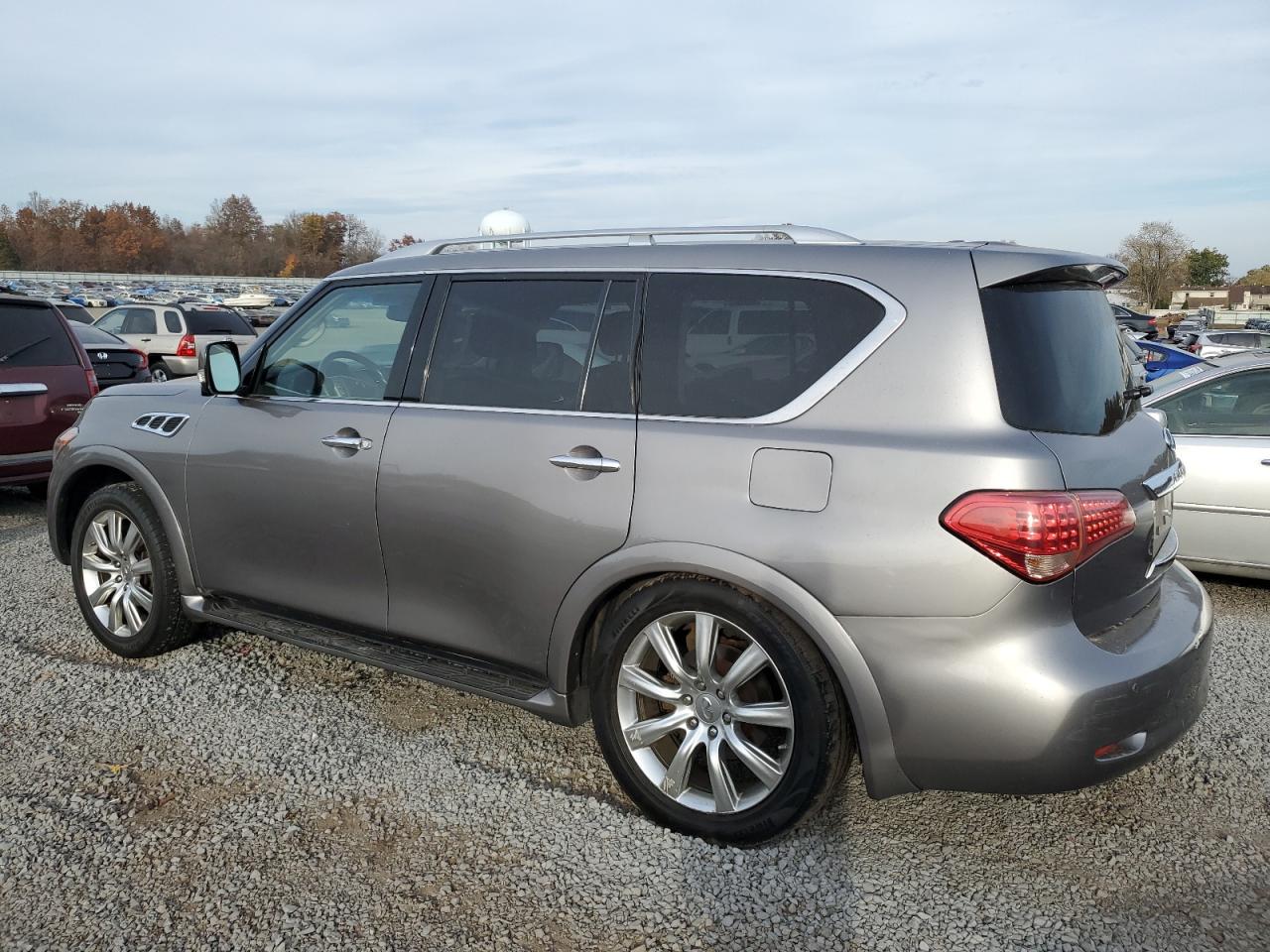 2011 Infiniti QX56 VIN JN8AZ2NC9B9301880 Copart auction photo, rear end damage thumbnail 2