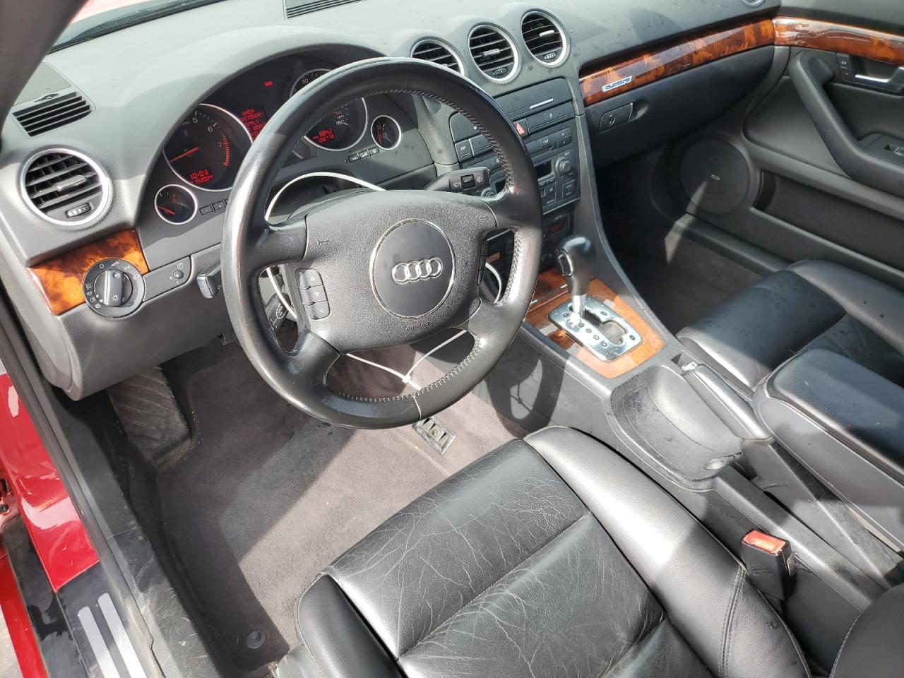 2004 Audi A4 VIN WAUAT48H04K002500 Copart auction photo, rear end / side damage thumbnail 8
