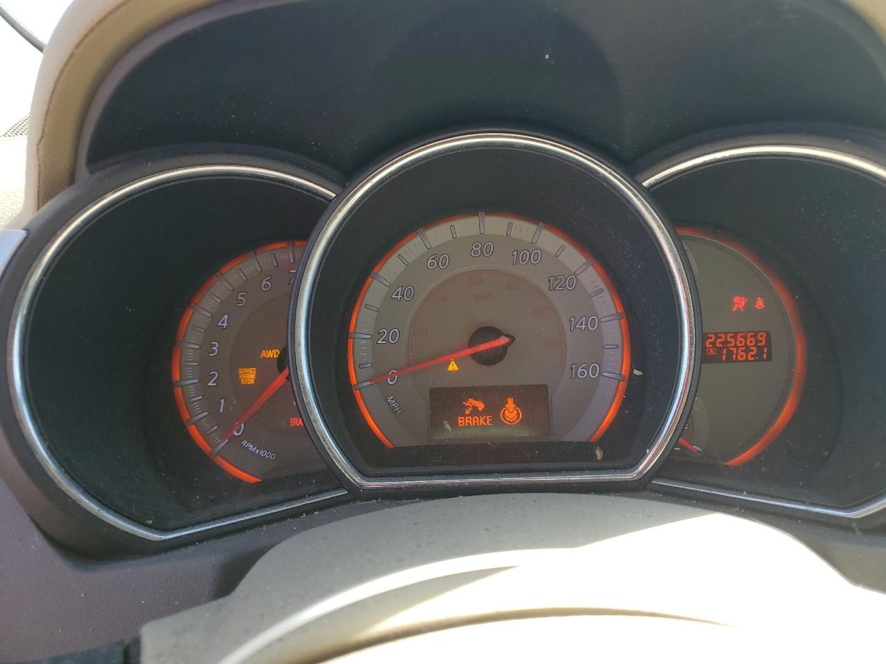 2009 Nissan Murano VIN JN8AZ18W29W147055 Copart auction photo, front end damage thumbnail 9