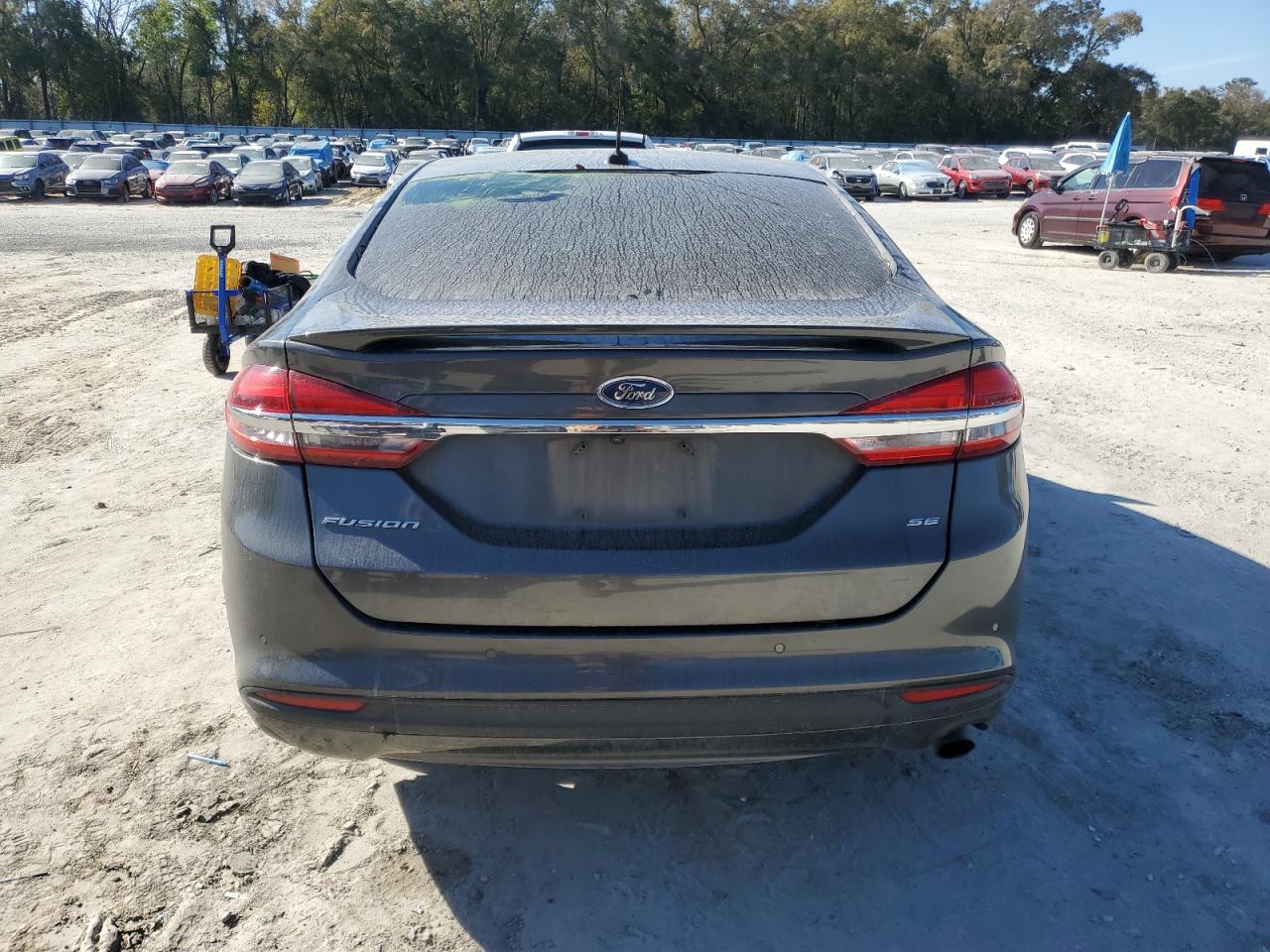 2017 Ford Fusion VIN 3FA6P0H74HR278912 Copart auction photo, front end / mechanical damage thumbnail 6