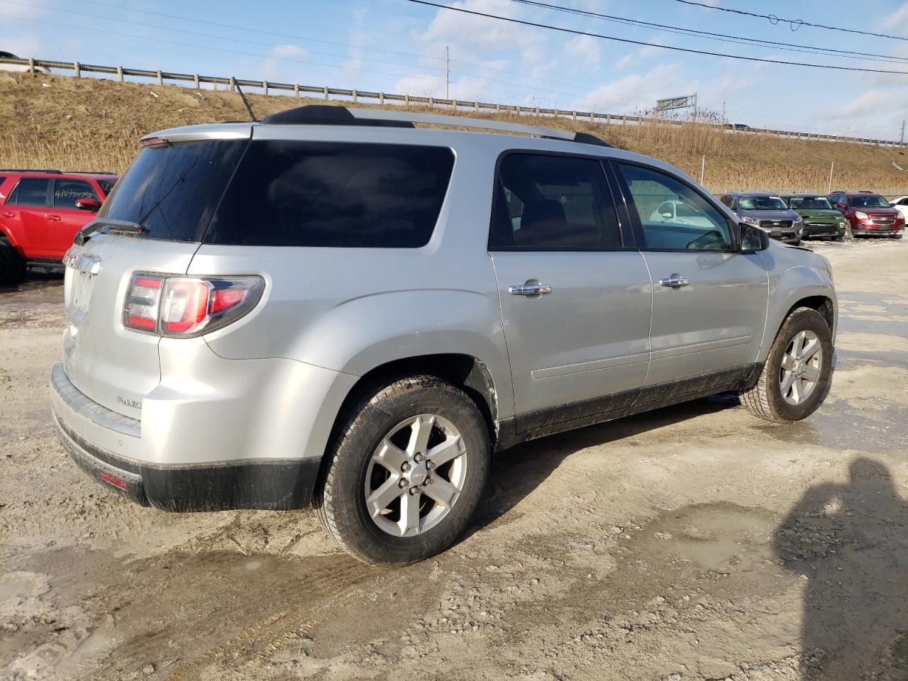 2014 GMC Acadia VIN 1GKKVNED0EJ366369 Copart auction photo, front end damage thumbnail 3