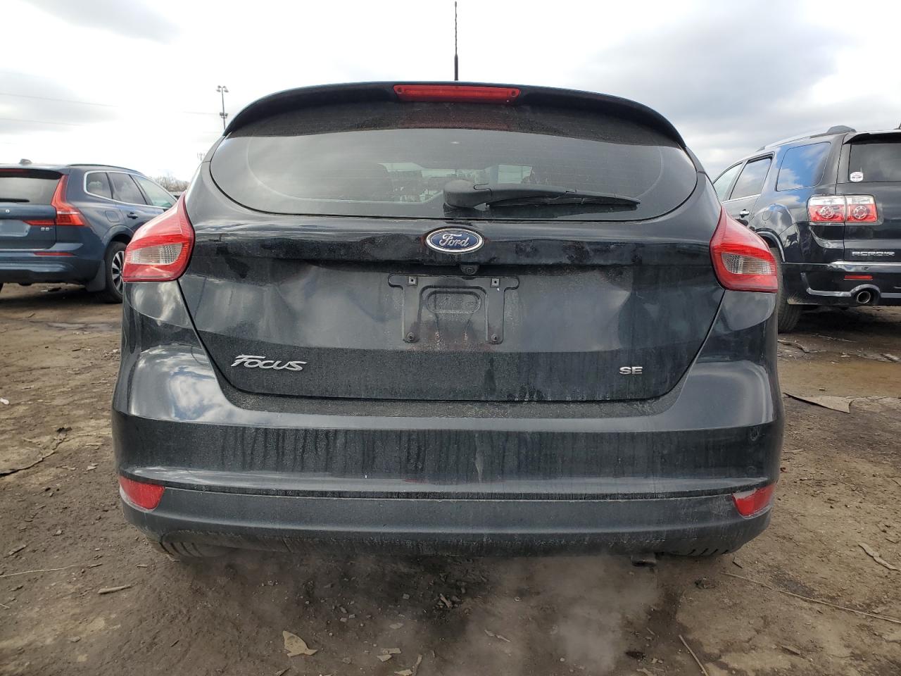 2018 Ford Focus VIN 1FADP3K25JL258548 Copart auction photo, front end / side damage thumbnail 6