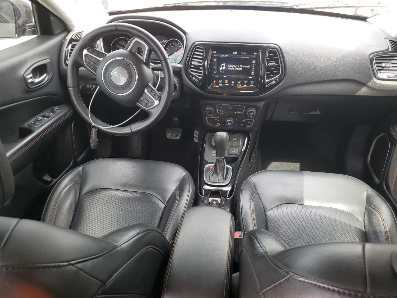 2018 Jeep Compass VIN 3C4NJDCB7JT453768 Copart auction photo, front end damage thumbnail 8