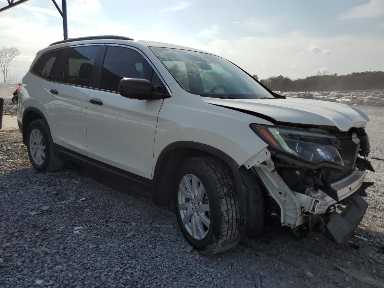 2019 Honda Pilot VIN 5FNYF5H16KB037151 Copart auction photo, front end damage thumbnail 4