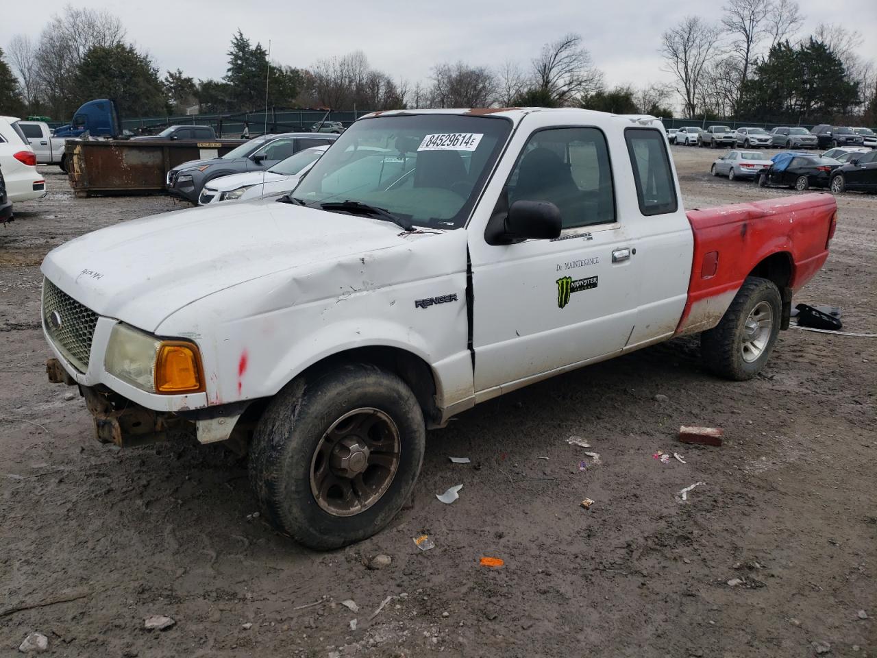 2003 Ford Ranger VIN 1FTYR14U33PB49039