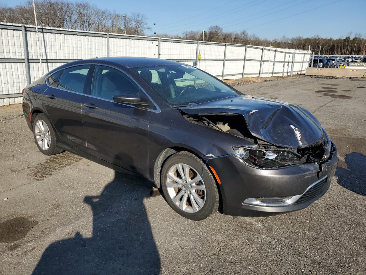 2016 Chrysler 200 VIN 1C3CCCAB1GN117299 Copart auction photo, front end damage thumbnail 4