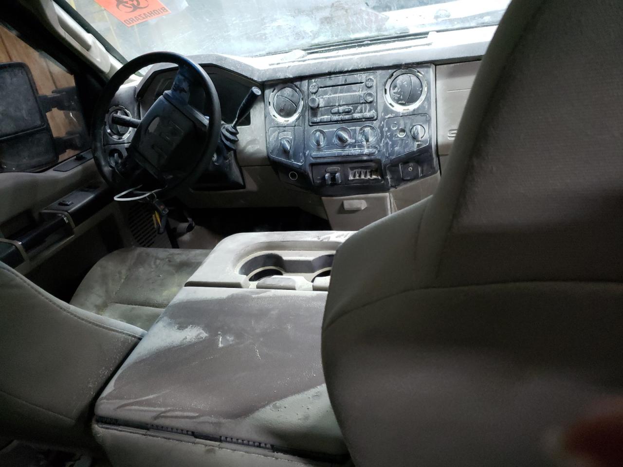 2008 Ford F250 VIN 1FTSX21R08EA87409 Copart auction photo, burn - engine / minor dent/scratches damage thumbnail 8