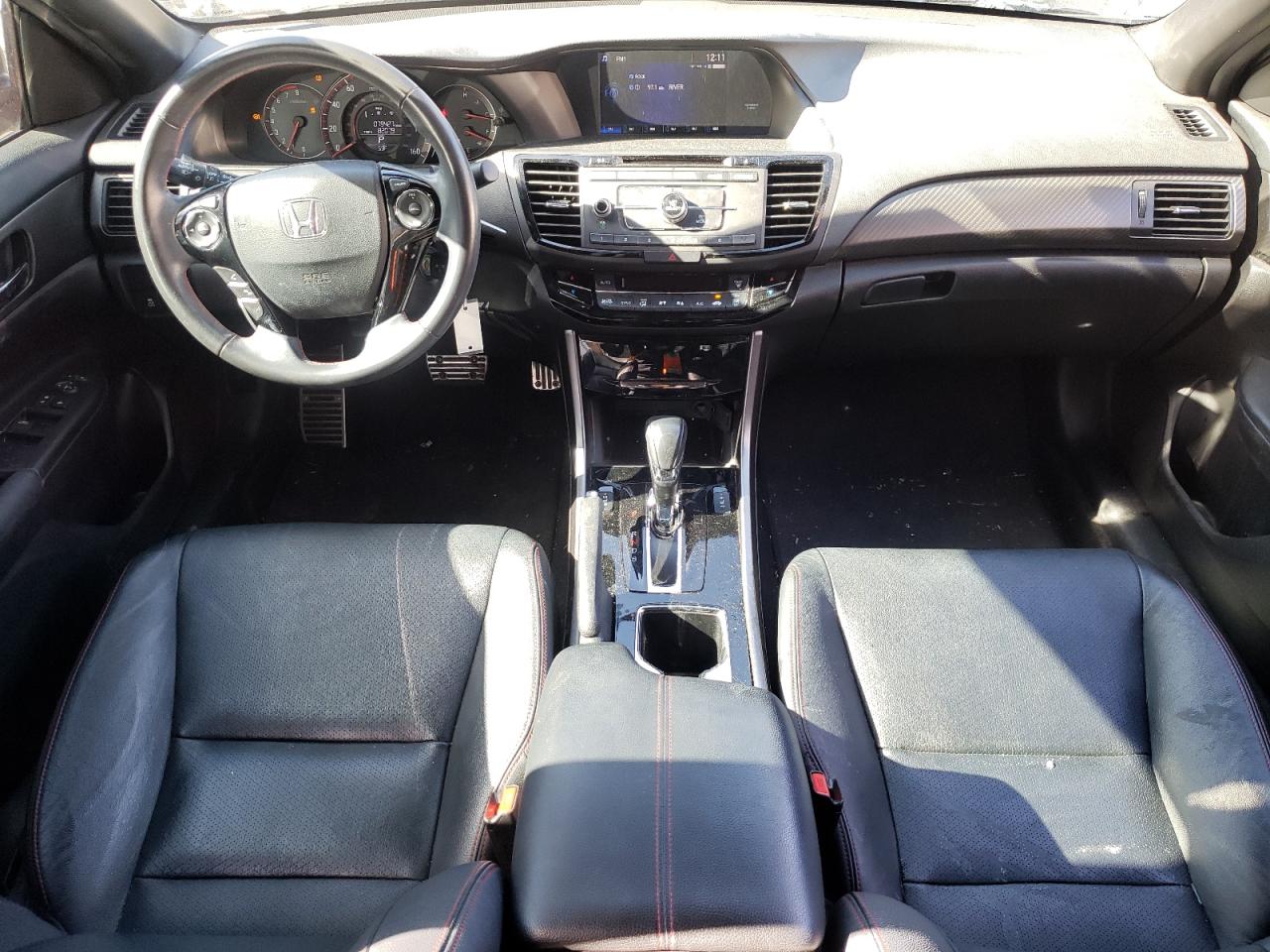 2017 Honda Accord VIN 1HGCR2F12HA279750 Copart auction photo, side / front end damage thumbnail 8