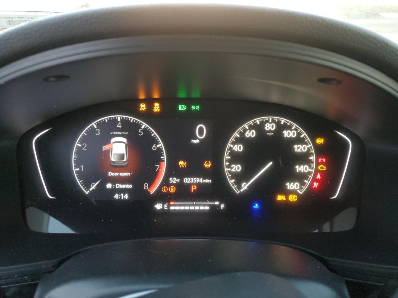 2022 Honda Civic VIN 19XFL2H58NE023330 Copart auction photo, front end / rear end damage thumbnail 9
