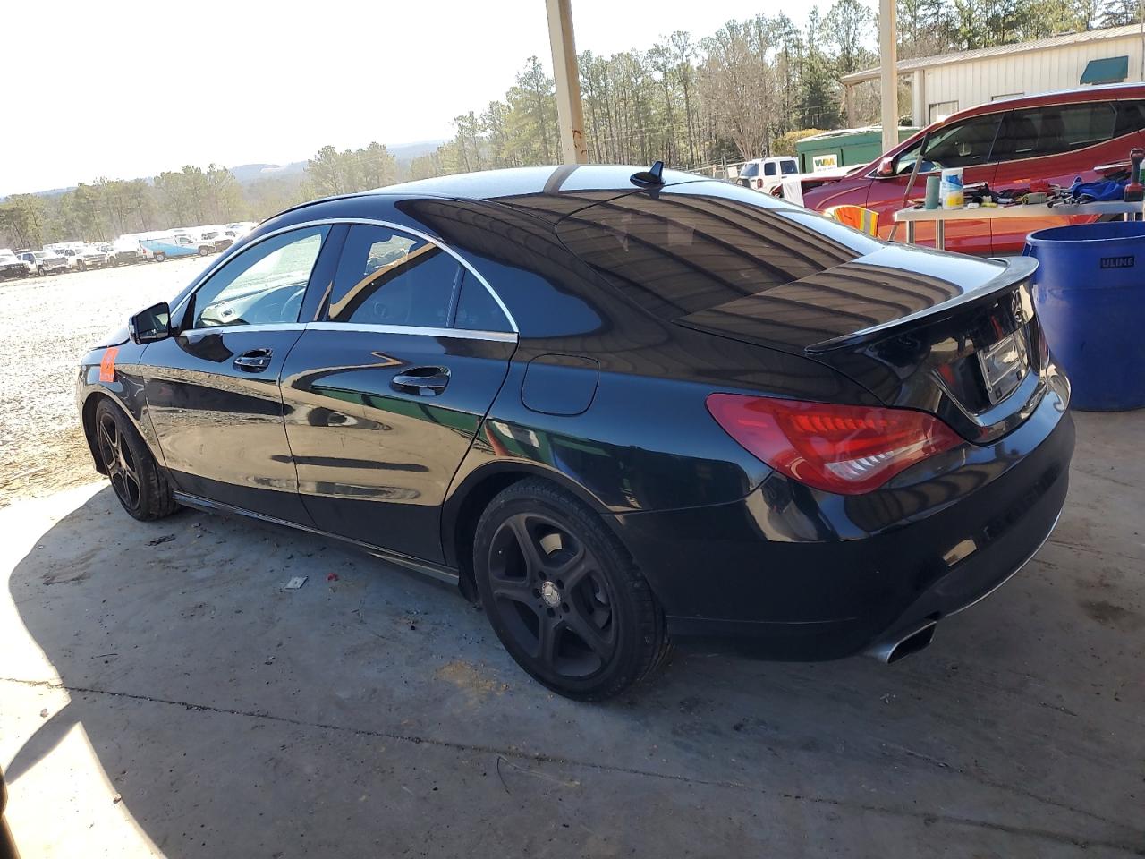 2014 Mercedes-Benz CLA-klasse VIN WDDSJ4EBXEN068426 Copart auction photo, front end damage thumbnail 2