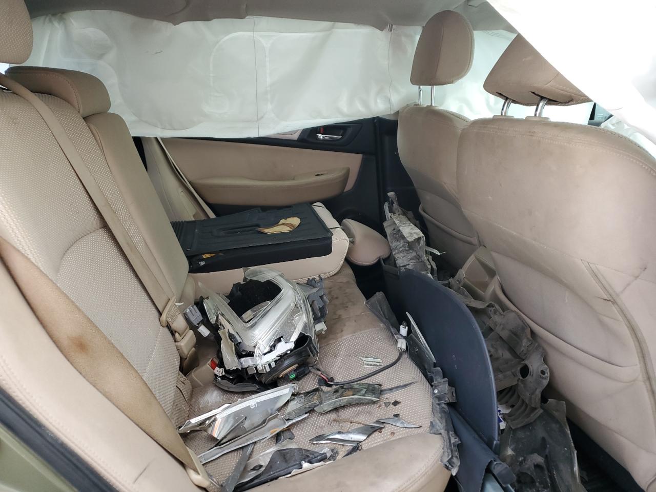 2016 Subaru Outback VIN 4S4BSADC2G3229474 Copart auction photo, front end damage thumbnail 10
