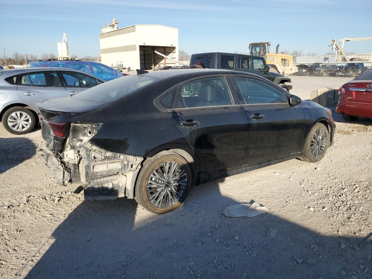 2024 KIA Forte VIN 3KPF54AD5RE691325 Copart auction photo, rear end damage thumbnail 3