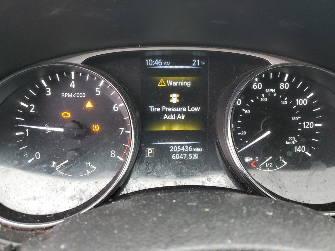 2015 Nissan Rogue VIN 5N1AT2MV2FC854889 Copart auction photo, mechanical damage thumbnail 9