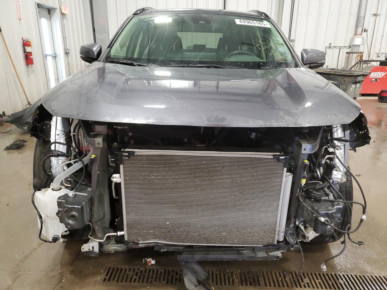 2019 Toyota RAV 4 VIN JTMG1RFV2KD045391 Copart auction photo, front end / side damage thumbnail 5