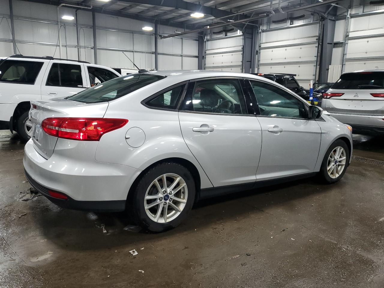 2018 Ford Focus VIN 1FADP3F23JL312648 Copart auction photo, side / rear end damage thumbnail 3