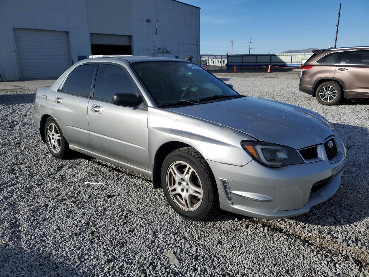 2006 Subaru Impreza VIN JF1GD67606G515327 Copart auction photo, side / undercarriage damage thumbnail 4