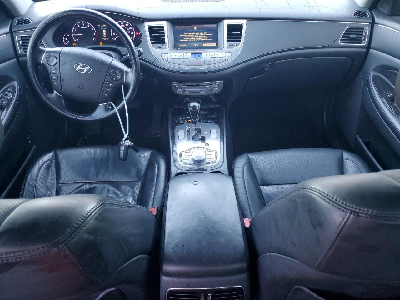 2013 Hyundai Genesis VIN KMHGC4DH5DU225327 Copart auction photo, mechanical damage thumbnail 8