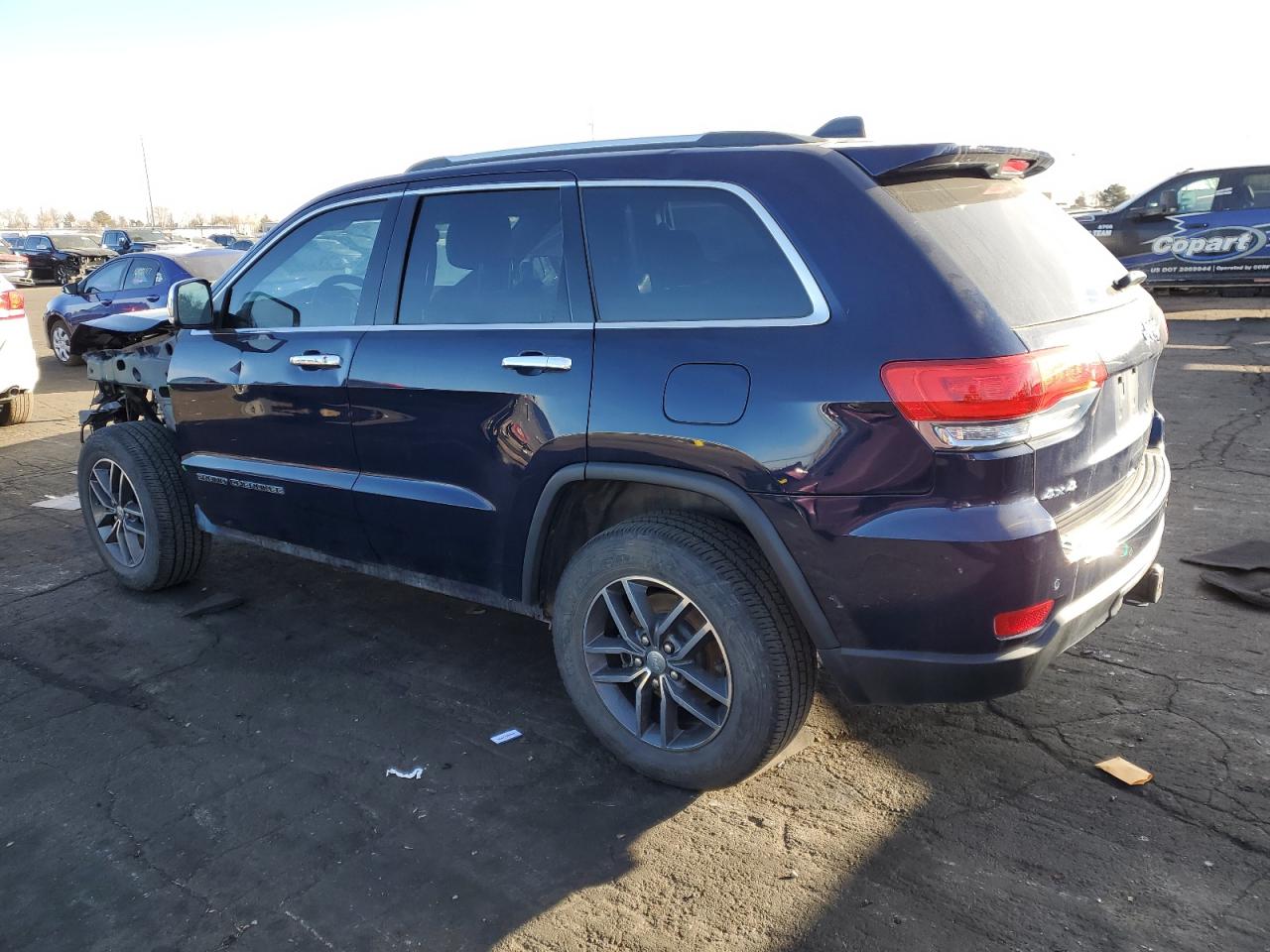 2017 Jeep Grand Cherokee VIN 1C4RJFBG6HC755956 Copart auction photo, front end damage thumbnail 2