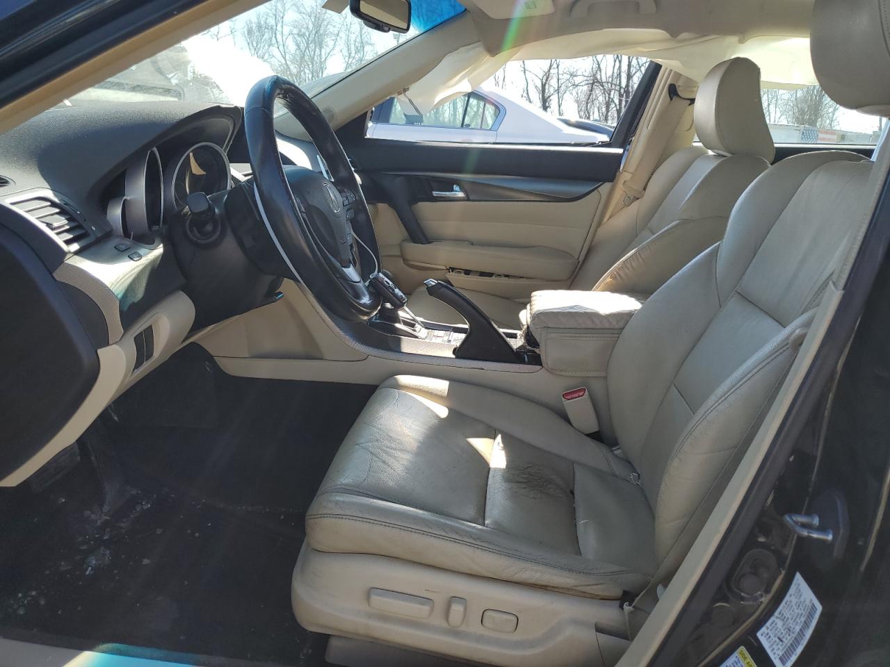 2012 Acura TL VIN 19UUA8F22CA017727 Copart auction photo, side damage thumbnail 7