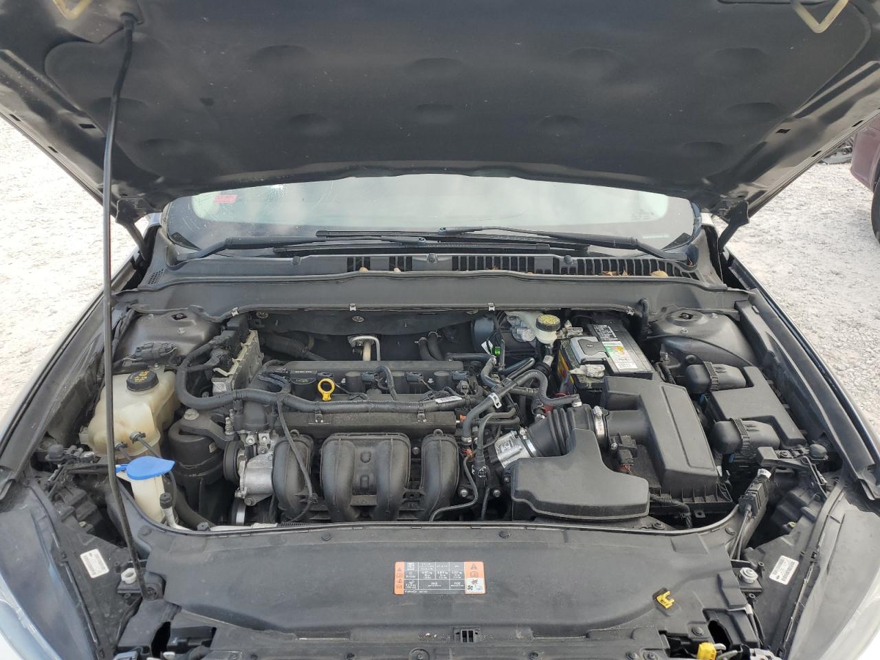 2016 Ford Fusion VIN 3FA6P0H71GR125063 Copart auction photo, front end / side damage thumbnail 11