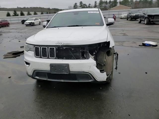 2017 Jeep Grand Cherokee VIN 1C4RJFBG4HC735124 Copart auction photo, front end / undercarriage damage thumbnail 12