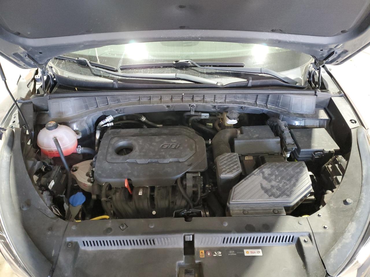 2021 Hyundai Tucson VIN KM8J3CAL9MU364594 Copart auction photo, front end / side damage thumbnail 12