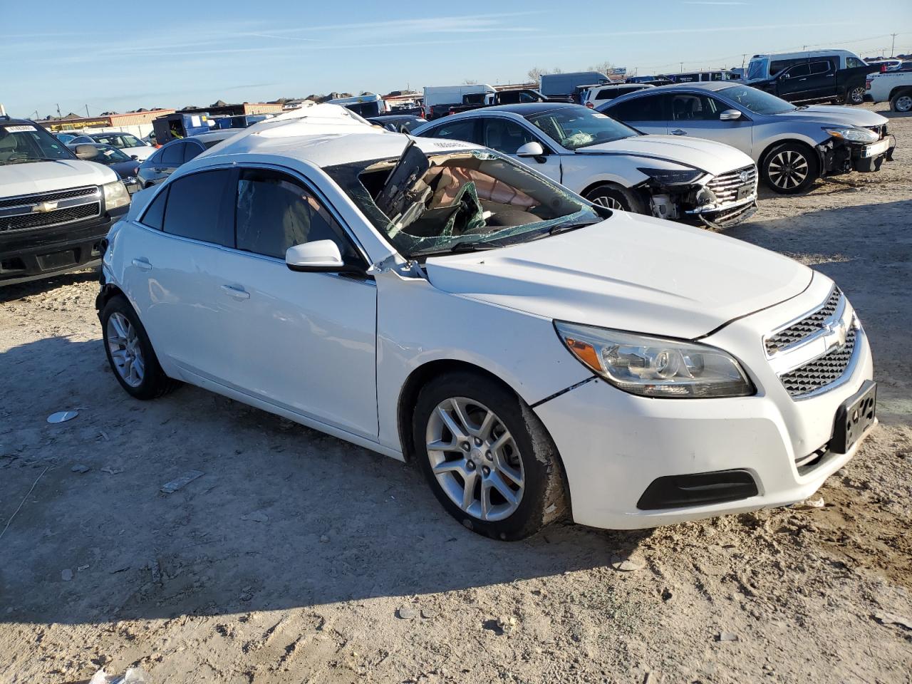 2013 Chevrolet Malibu VIN 1G11D5RR5DF109766 Copart auction photo, all over damage thumbnail 4
