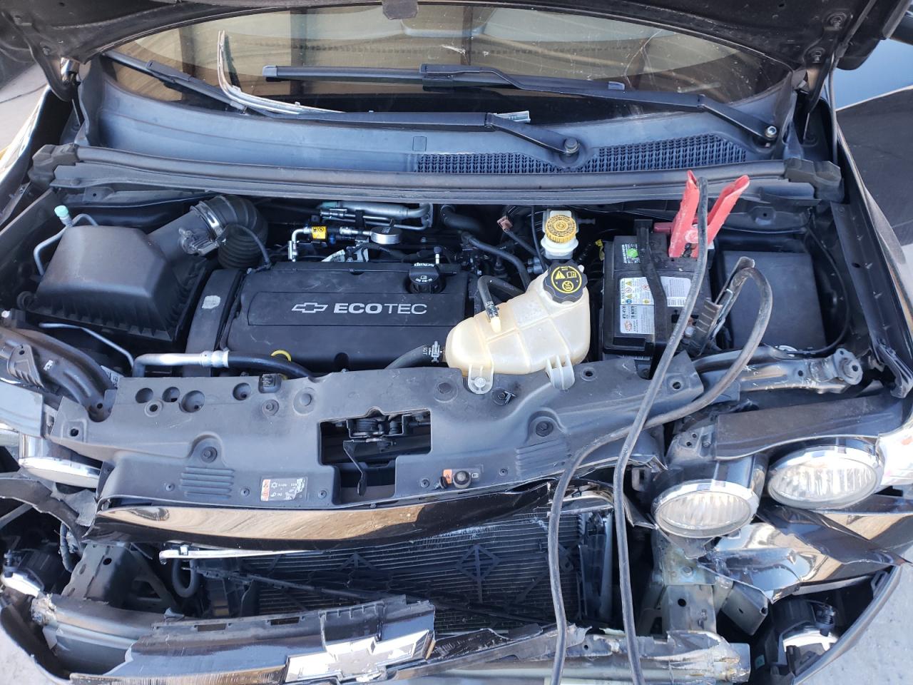 2016 Chevrolet Sonic VIN 1G1JC5SHXG4184290 Copart auction photo, front end damage thumbnail 12