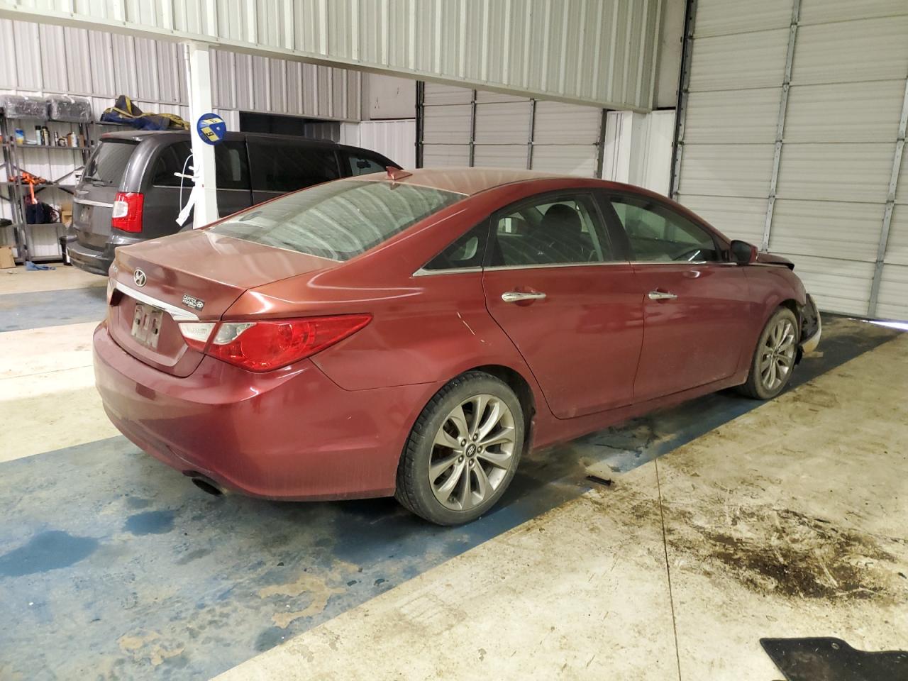 2012 Hyundai Sonata VIN 5NPEC4AC8CH402367 Copart auction photo, front end damage thumbnail 3