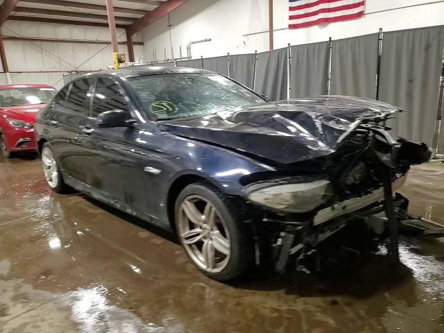 2013 BMW 5er VIN WBAFU9C5XDDY71476 Copart auction photo, front end damage thumbnail 14