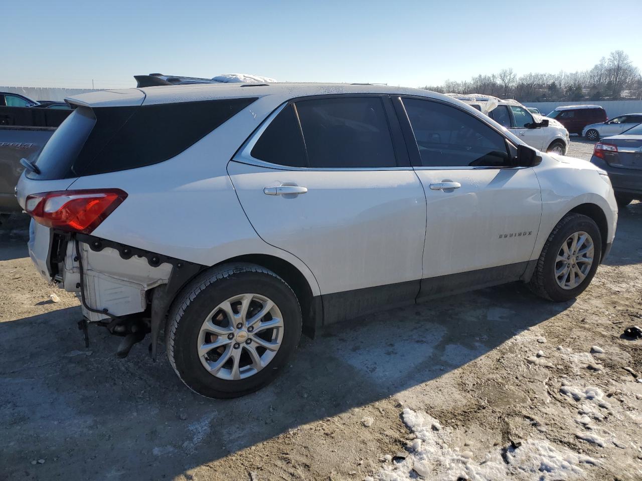 2018 Chevrolet Equinox VIN 2GNAXJEV9J6278826 Copart auction photo, rear end damage thumbnail 3