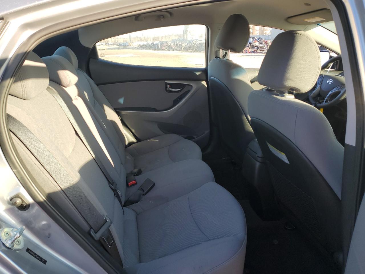 2015 Hyundai Elantra VIN 5NPDH4AE6FH553713 Copart auction photo, front end / rear end damage thumbnail 10