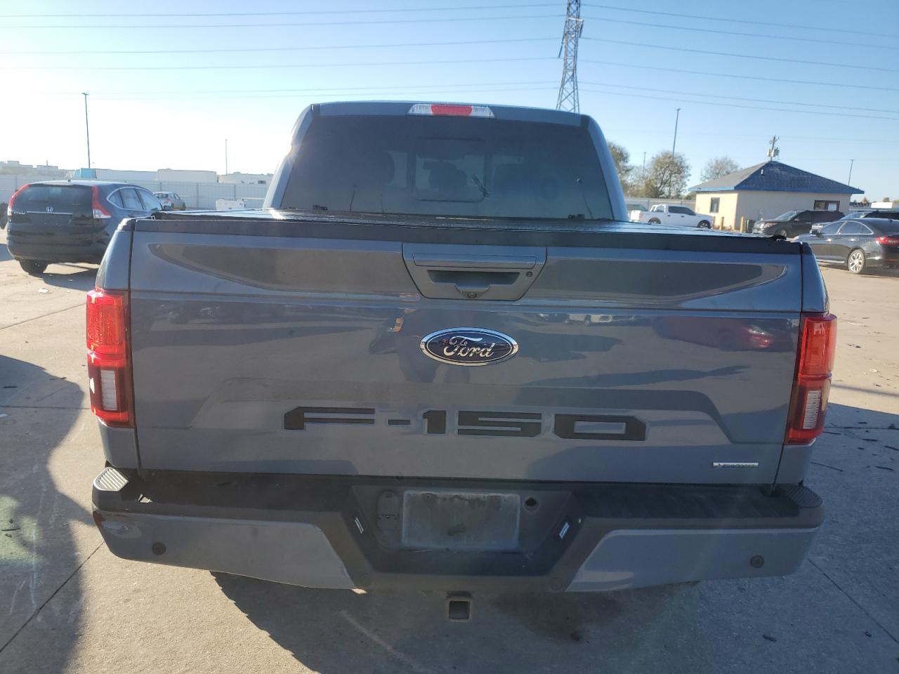 2019 Ford F-150 VIN 1FTEW1E41KKE63620 Copart auction photo, rear end / missing/altered vin damage thumbnail 6