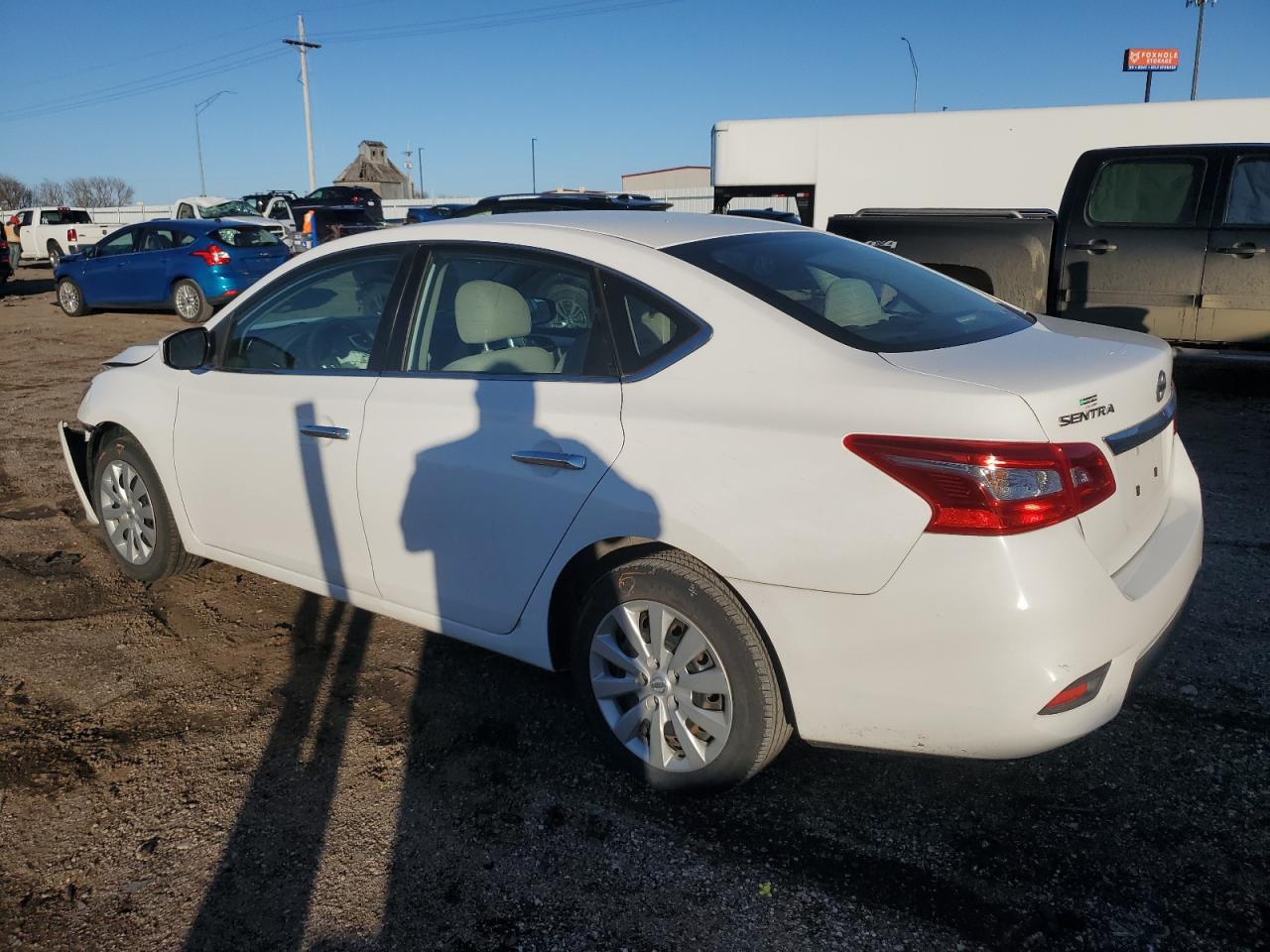 2017 Nissan Sentra VIN 3N1AB7AP4HY311518 Copart auction photo, front end damage thumbnail 2