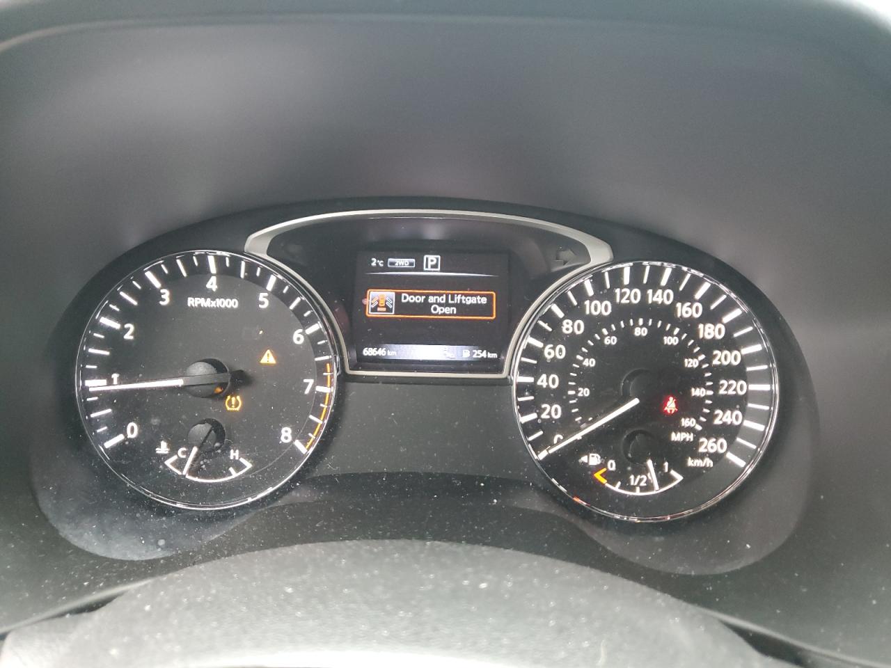 2017 Nissan Pathfinder VIN 5N1DR2MM7HC663037 Copart auction photo, rear end / side damage thumbnail 9