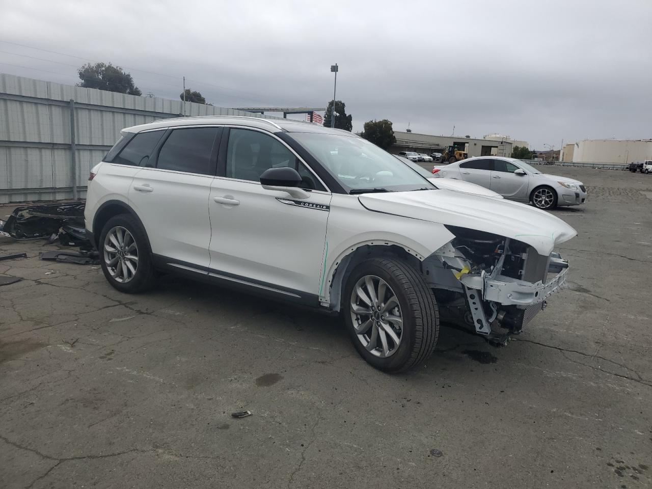 2022 Lincoln Corsair VIN 5LMCJ1C96NUL23407 Copart auction photo, front end damage thumbnail 4