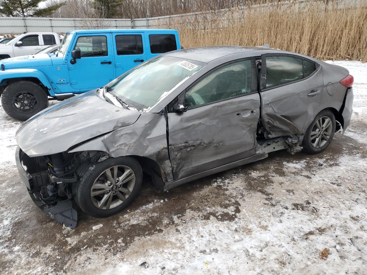2018 Hyundai Elantra VIN 5NPD84LF7JH243889
