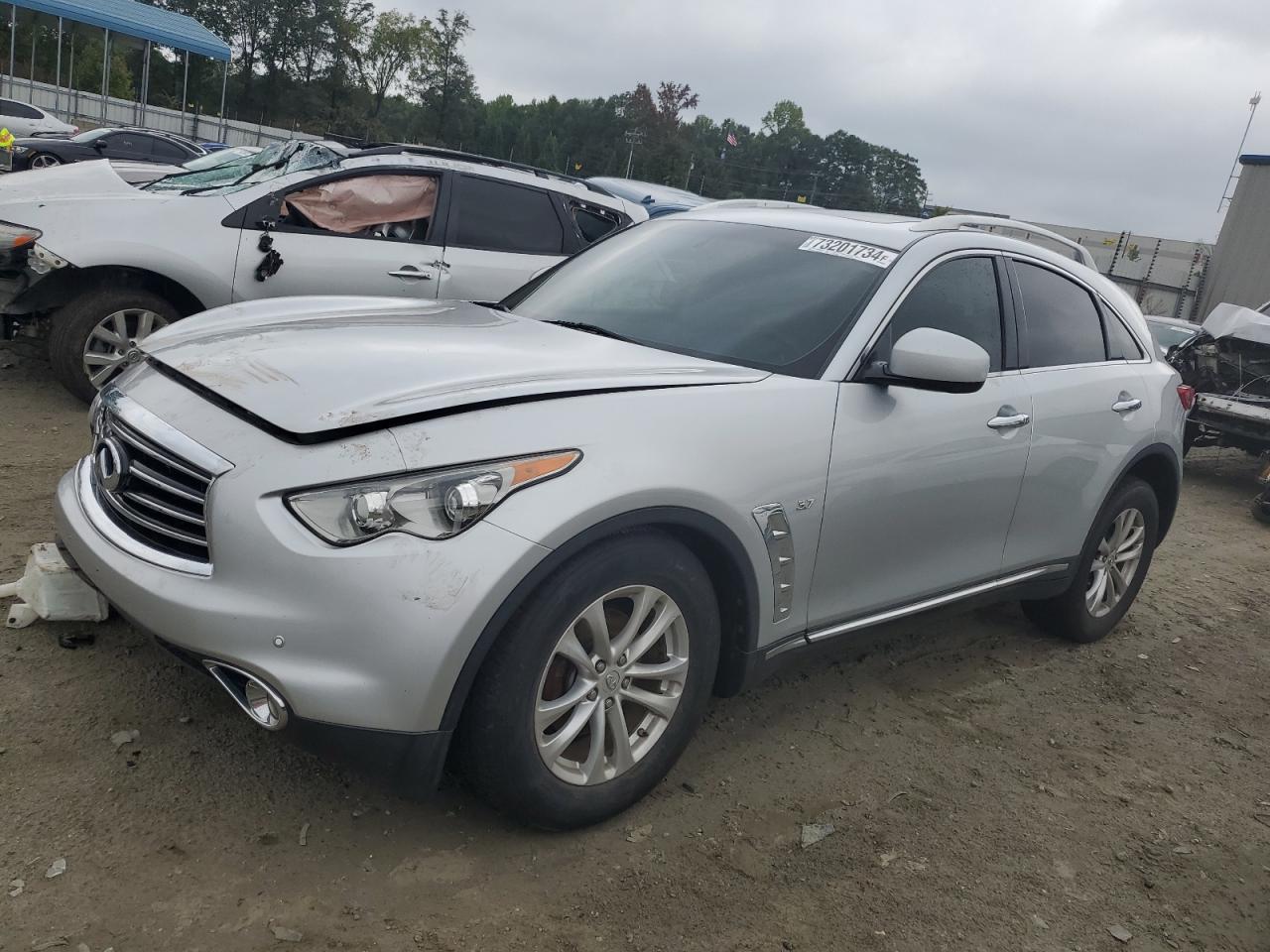 2015 Infiniti QX70 VIN JN8CS1MW0FM482664