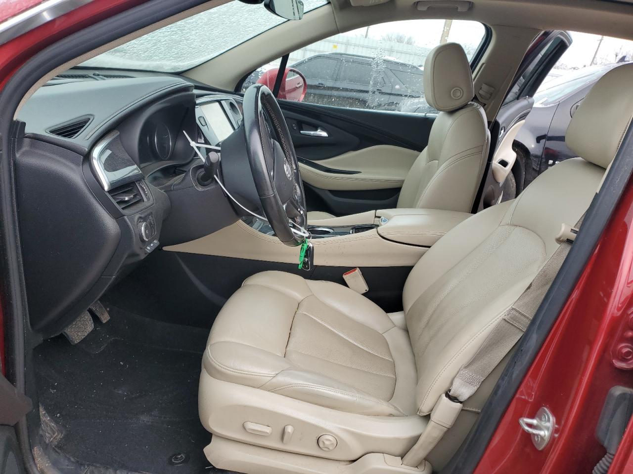 2017 Buick Envision VIN LRBFXFSX4HD072244 Copart auction photo, rear end / minor dent/scratches damage thumbnail 7